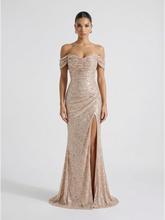 Elori Sukienka Maxi Z Opuszczonymi Ramionami