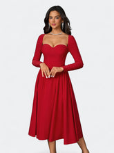 Elara Sukienka Z Dekoltem Serca I Wiązaniem Na Plecach Z Rozkloszowanym Dołem