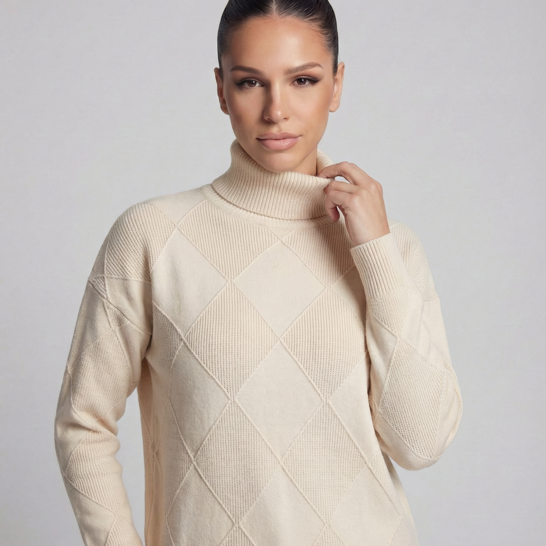 DIAMARA Sweter z Golfem