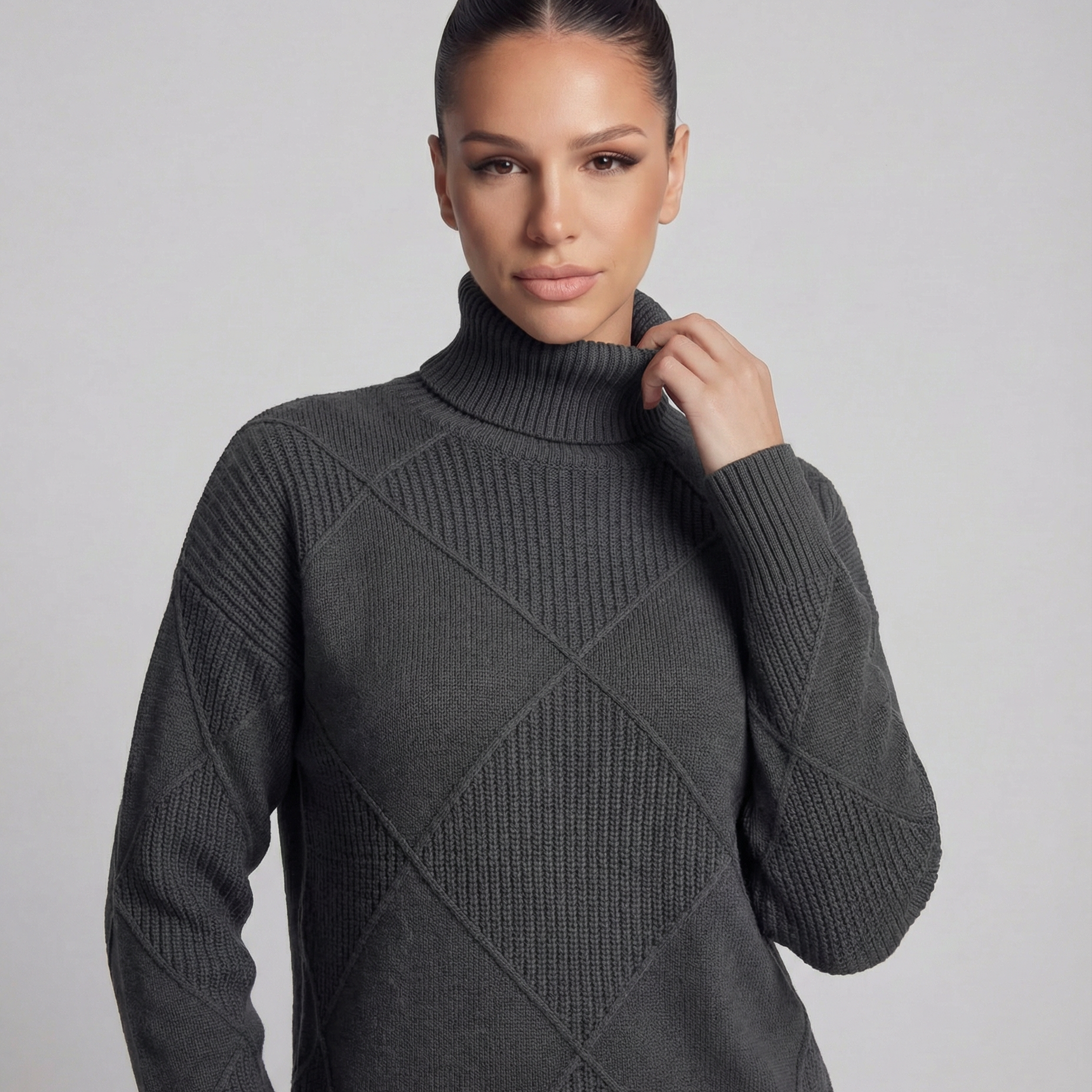 DIAMARA Sweter z Golfem