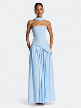 Lunara Sukienka Z Asymetrycznym Dołem I Marszczoną Spódnicą