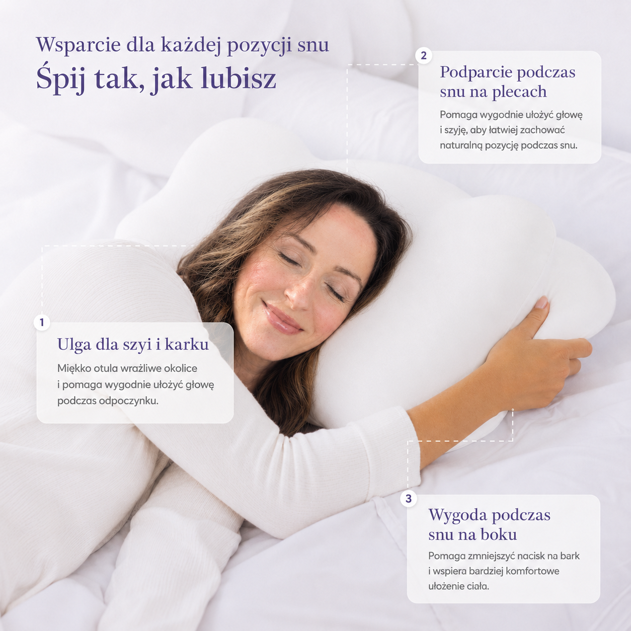 Poduszka Chmurka NIVVA