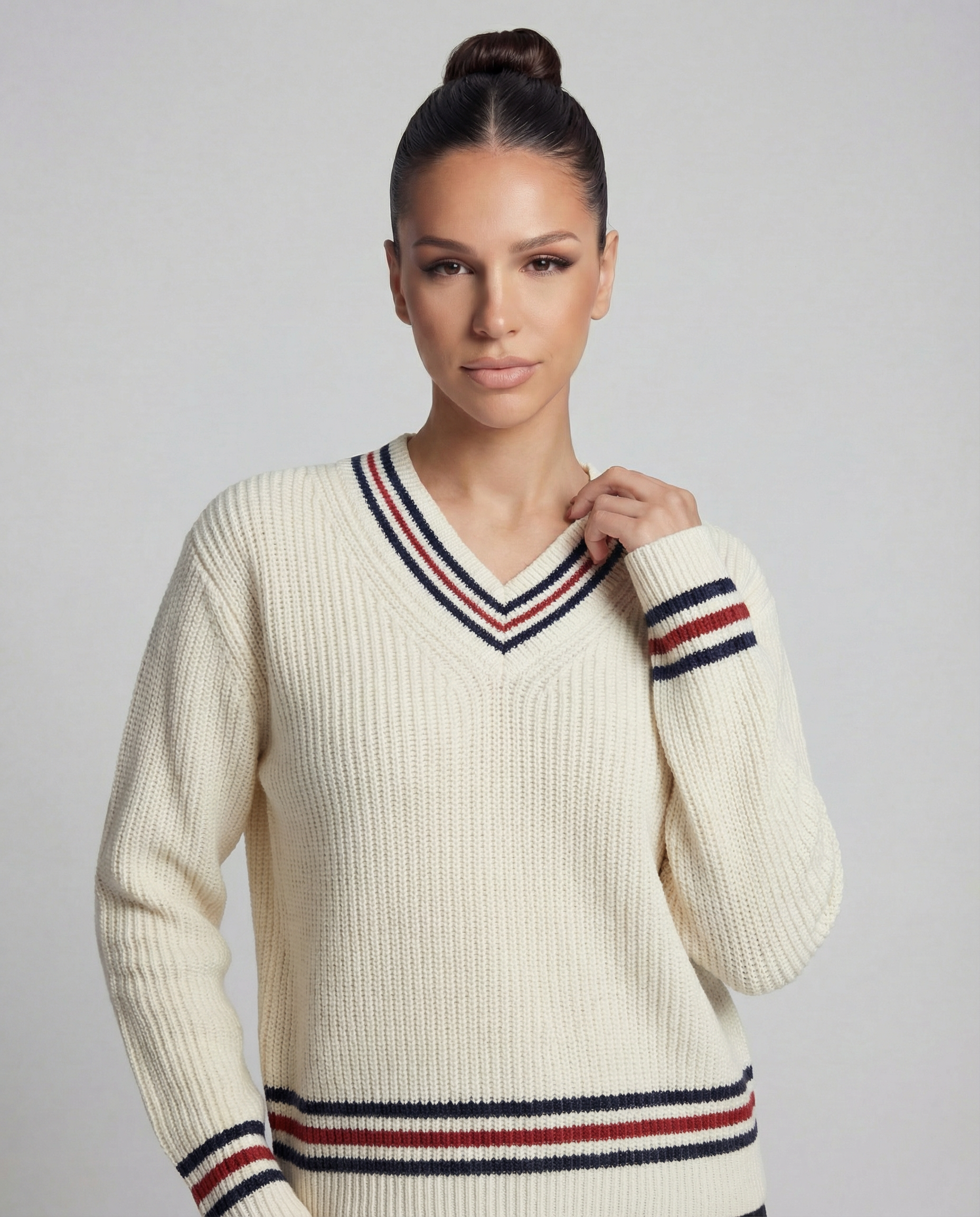 BELLAMARE Sweter z Dekoltem