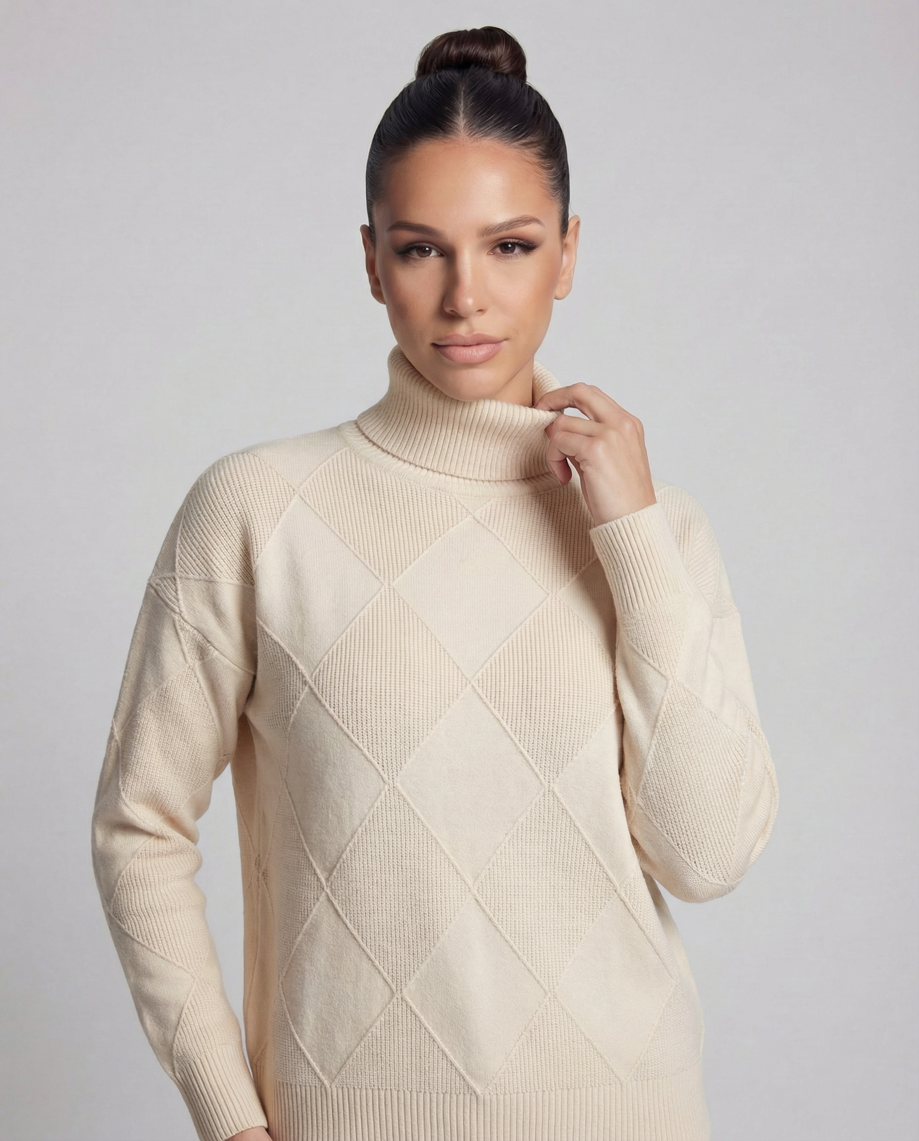 DIAMARA Sweter z Golfem