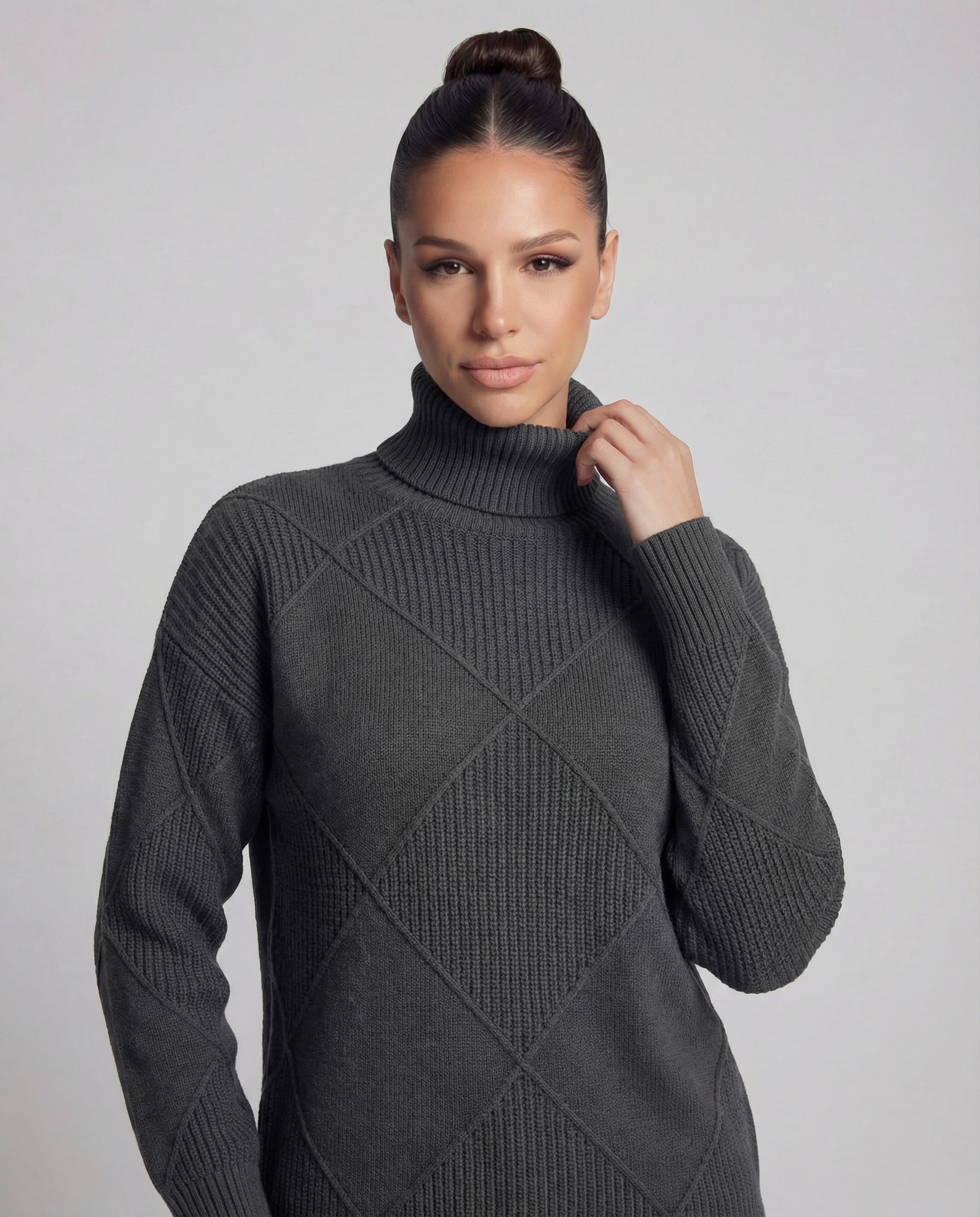 DIAMARA Sweter z Golfem