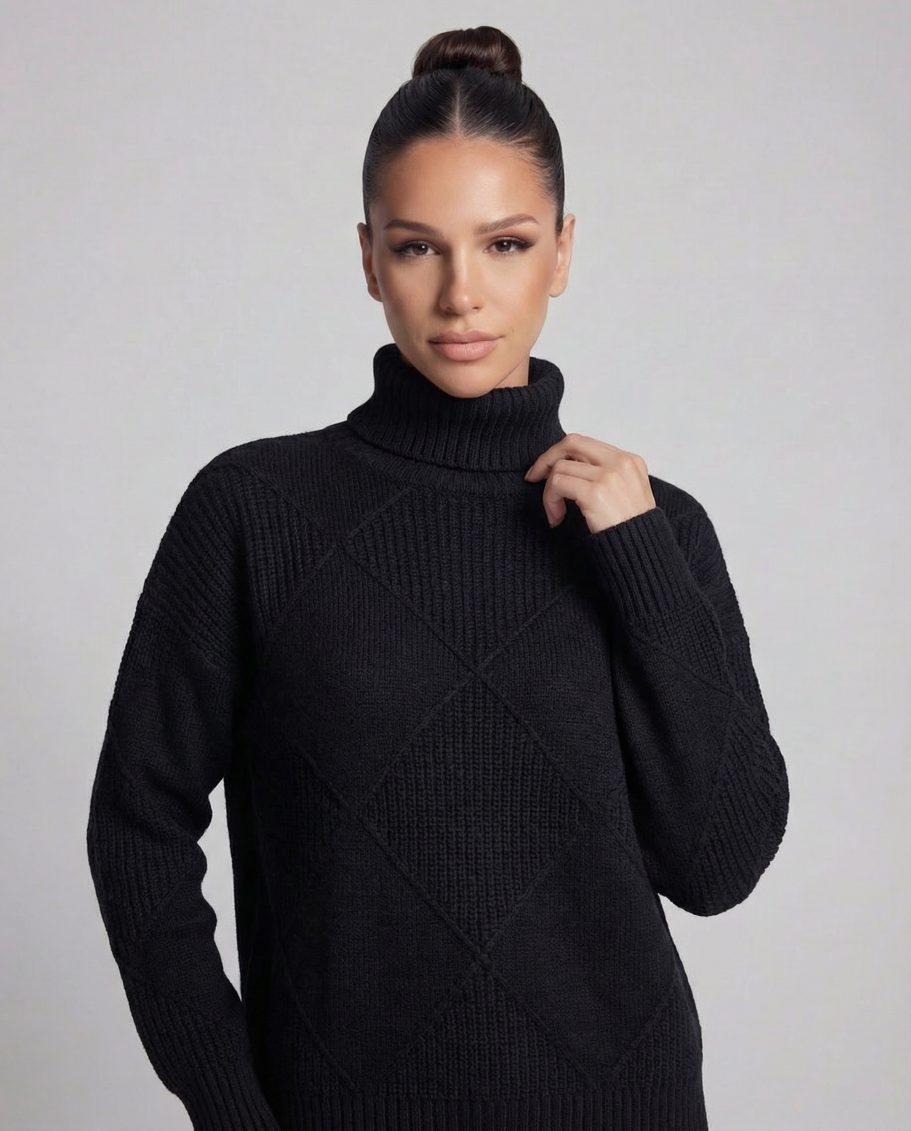 DIAMARA Sweter z Golfem